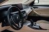 إيجار BMW 5 Series (أسود), 2021 في دبي 3