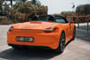 Porsche Boxster (Оранжевый), 2016 для аренды в Дубай 2