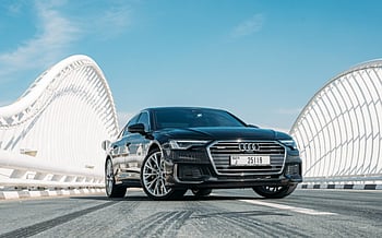 Audi A6 S-line (Черный), 2021 для аренды в Дубай