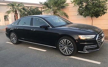 Audi A8 (Black), 2020 for rent in Dubai