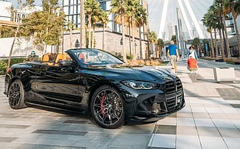 BMW 4M Sport Competition cabrio (Black), 2022 for rent in Dubai