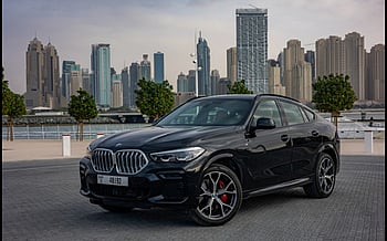 BMW X6 (Black), 2022 for rent in Dubai