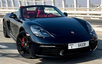 Porsche Boxster (Black), 2020 for rent in Dubai