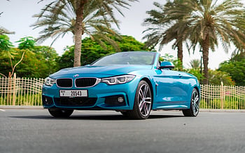 BMW 430i  cabrio (Синий), 2020 для аренды в Дубай
