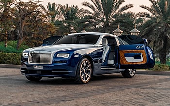 Rolls Royce Wraith (Blue), 2019 for rent in Abu-Dhabi