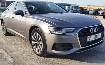 Audi A6 (Темно-серый), 2020 для аренды в Дубай