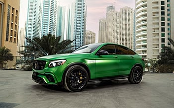 Mercedes GLC 63s (Green), 2020 for rent in Dubai