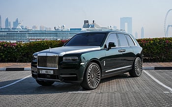Rolls Royce Cullinan (Green), 2020 for rent in Dubai