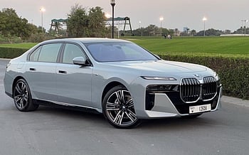 BMW 740Li (Grey), 2023 for rent in Dubai
