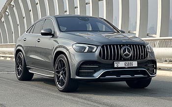 Mercedes GLE 53 AMG (Silver Grey), 2022 for rent in Dubai