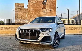 إيجار Audi Q7 (أبيض), 2020 في دبي