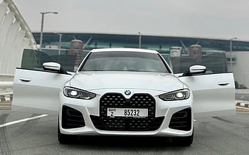 BMW 420i (White), 2023 for rent in Dubai
