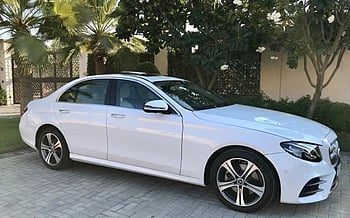 إيجار Mercedes E Class (أبيض), 2019 في دبي