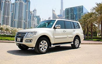 Mitsubishi Pajero (White), 2021 for rent in Dubai