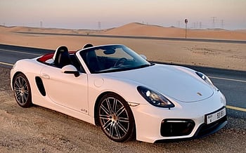 Porsche Boxster GTS (White), 2017 for rent in Dubai
