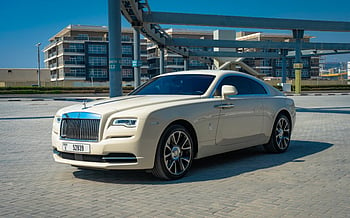 Rolls Royce Wraith (White), 2019 for rent in Abu-Dhabi