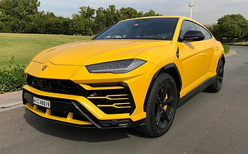 Lamborghini Urus (Yellow), 2019 for rent in Dubai