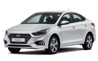 Hyundai Accent (Grey), 2019 for rent in Sharjah