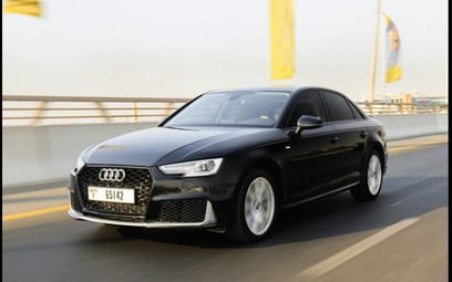 Audi A4 (Black), 2018 for rent in Dubai