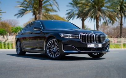 BMW 730Li (Черный), 2021 для аренды в Абу-Даби