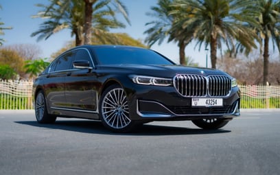 BMW 730Li (Black), 2021 for rent in Sharjah