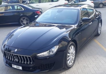 Maserati Ghibli (Black), 2019 for rent in Dubai