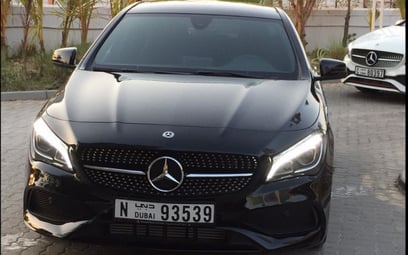 Mercedes CLA 250 (Черный), 2018 для аренды в Дубай