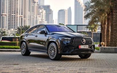 Mercedes GLE 53 AMG coupe (Black), 2024 for rent in Dubai