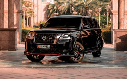Nissan Patrol Nismo (Black), 2023 for rent in Abu-Dhabi