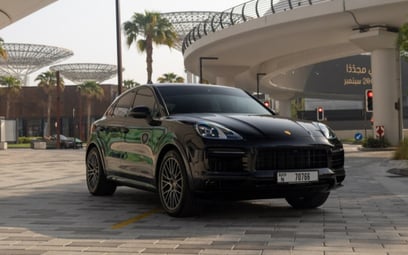 Porsche Cayenne coupe S (Black), 2022 for rent in Sharjah
