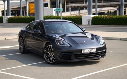 Porsche Panamera 4 (Dark Grey), 2020 for rent in Dubai