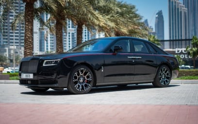 Rolls Royce Ghost Black Badge (Black), 2022 for rent in Dubai