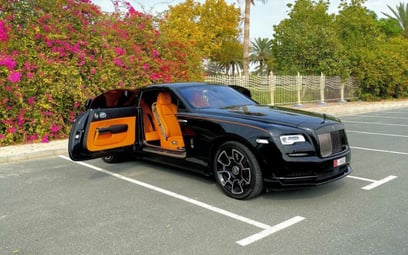 Rolls Royce Wraith- Black Badge (Черный), 2019 для аренды в Абу-Даби