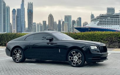 Rolls Royce Wraith (Black), 2019 for rent in Dubai