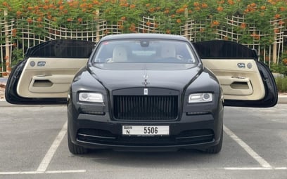 Rolls Royce Wraith (Black), 2020 for rent in Dubai