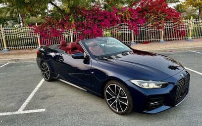 BMW 430 Convertible (Blue), 2022 for rent in Dubai