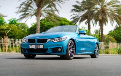 إيجار BMW 430i cabrio (أزرق), 2020 في أبو ظبي