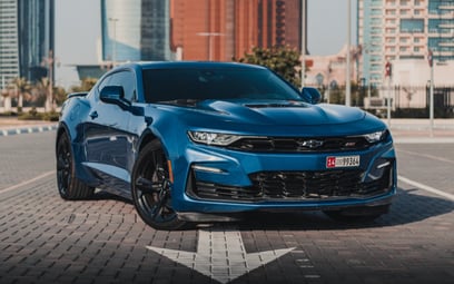 Chevrolet Camaro SS (Blue), 2022 for rent in Abu-Dhabi