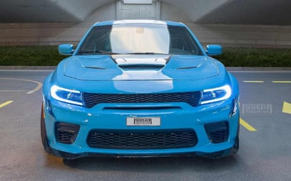 إيجار Dodge Charger (أزرق), 2018 في دبي