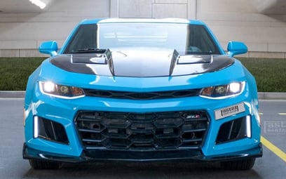 Chevrolet Camaro evo dynamic (Синий), 2018 для аренды в Дубай