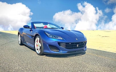 Ferrari Portofino Rosso (Blue), 2020 for rent in Sharjah