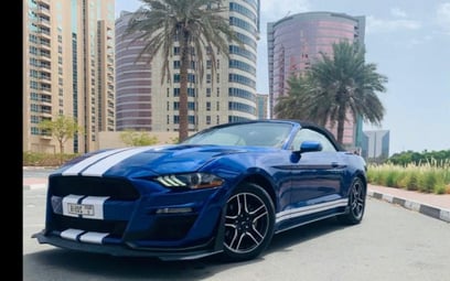 Ford Mustang (Blue), 2019 for rent in Dubai