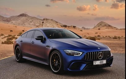 Mercedes GT63s Edition 1 (Blue), 2019 for rent in Dubai