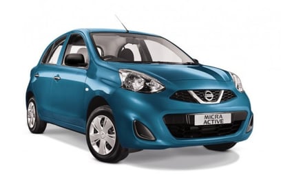 Nissan Micra (Blue), 2017 for rent in Dubai