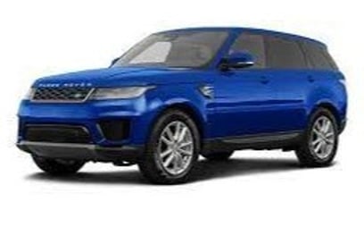 Range Rover Discovery (Blue), 2019 for rent in Dubai