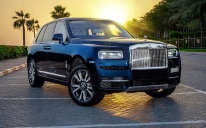 Rolls Royce Cullinan (Blue), 2021 for rent in Dubai