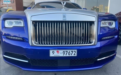 Rolls Royce Wraith (Blue), 2019 for rent in Dubai