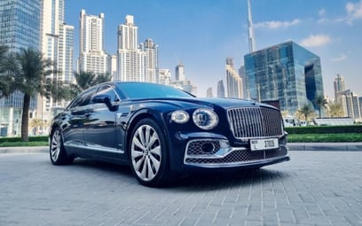 Bentley Flying Spur (Dark Blue), 2021 for rent in Dubai