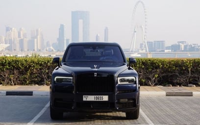 Rolls Royce Cullinan Mansory (Dark Blue), 2020 for rent in Dubai