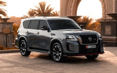 Nissan Patrol Nismo (Dark Grey), 2022 for rent in Abu-Dhabi
